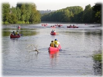 les canoes sur la vienne 330