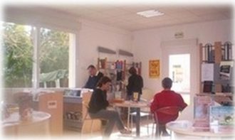 médiathèque interieur